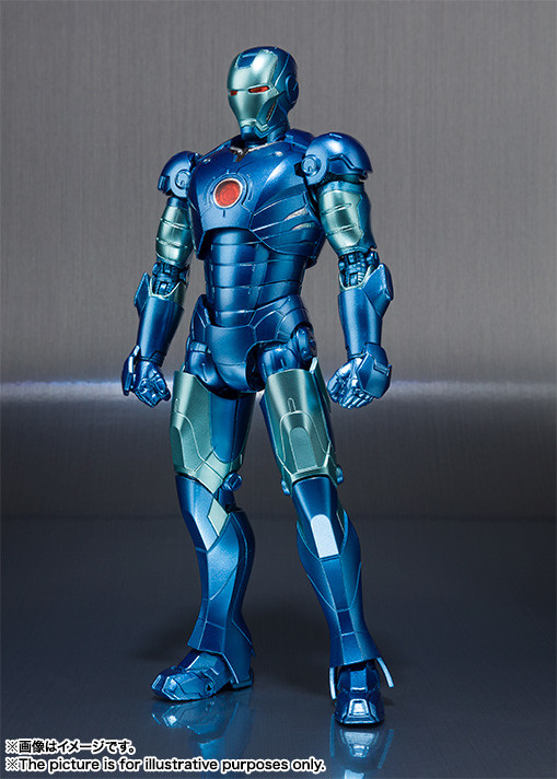 Iron Man Mark III (Blue Stealth Color), Iron Man, Bandai, Action/Dolls, 4549660247913
